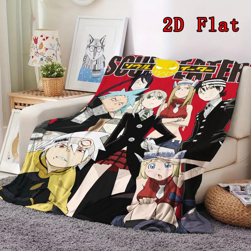 Soul Reaper 2D Flat Pattern Flannel Blanket High Quality All Seasons Warmth and Comfort Perfect for Christmas Gifts.SMT0917405