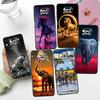 Husă de telefon cu animale de desene animate și anime pentru Xiaomi Mi Poco F3 F4 F5 F6 X3 X4 X5 X6 X7 M3 M4 M5 M6 M7 GT Pro 5G Negru