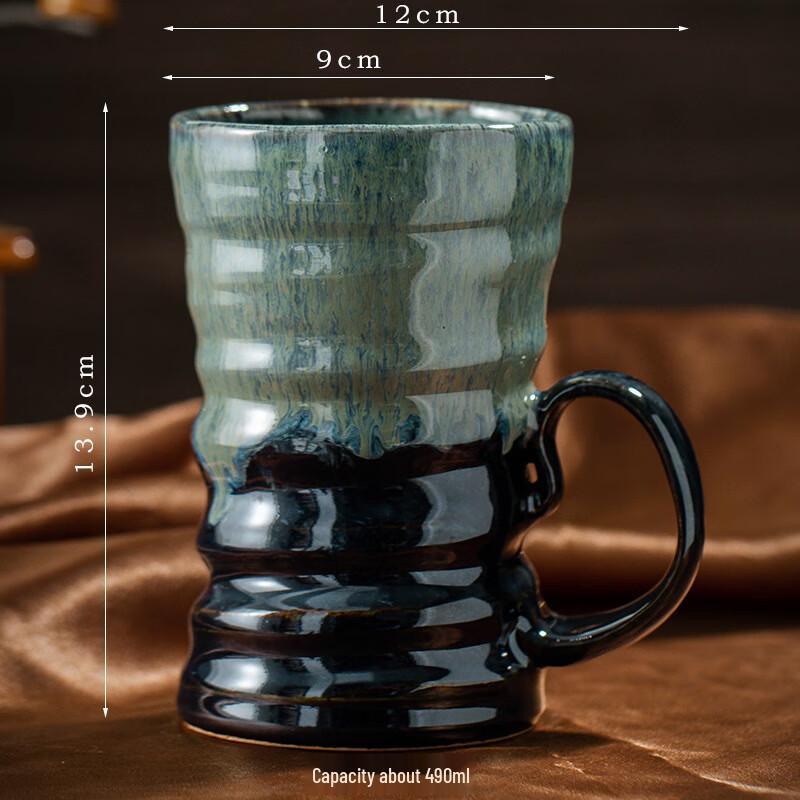 Shangqi Kiln-Glazed Ceramic Water Cup