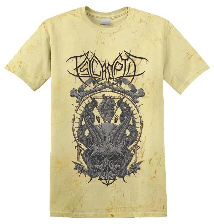PSYCROPTIC - Mortem Generans T-Shirt (Citrine Tie-Dye) 2XL