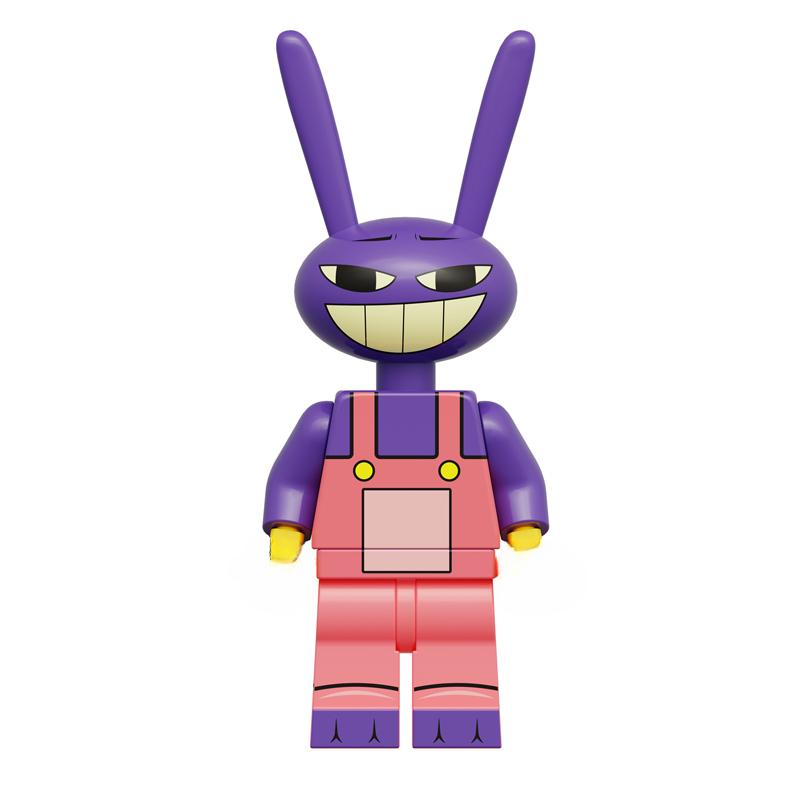 Magical Digital Circus Assembly Building Blocks Minifigures Collectible Model Toys Desktop Ornaments Children's Holiday Gifts