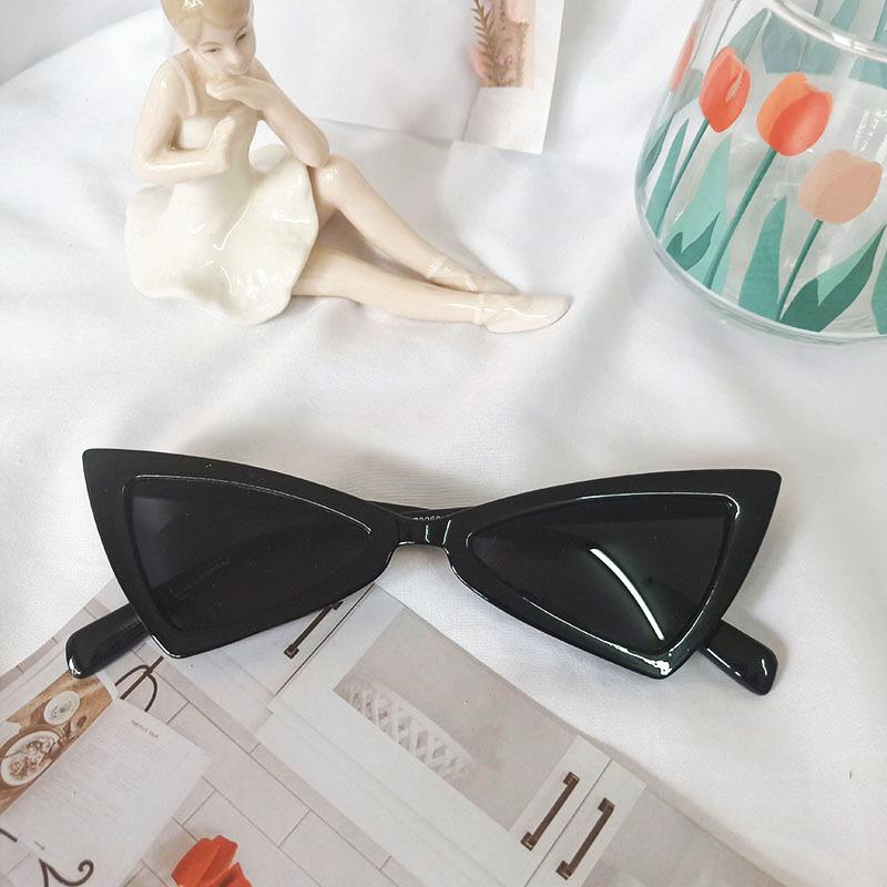 Sexy Cat Eye Triangle Sunglasses Retro Female UV400 Sun Glasses Streetwear Fashion Trendy Eyewear