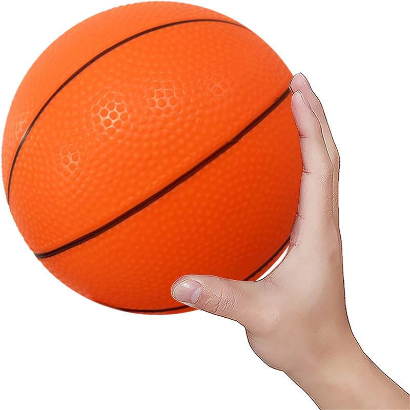 Pvc Inflatable Basketball Durable Outdoor Sports Ball For Kids 18cm Blue
