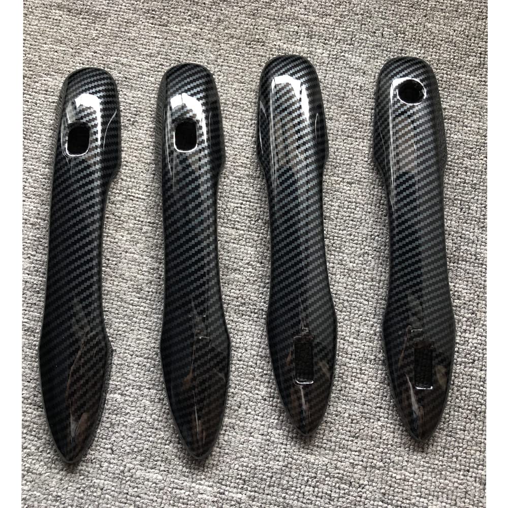 Kinonaka Vorder- und Hintertürgriff Chrom-Zierleisten-Set 4 Stück für Toyota Neue Außen-Custom-Zubehör 90 Fiber Noah/Voxy (90er Serie/95er Serie)