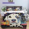 Dalmatian Pattern Bedding Home Decoration Birthday Gift (1 * duvet cover + 2 * pillowcase, without core)