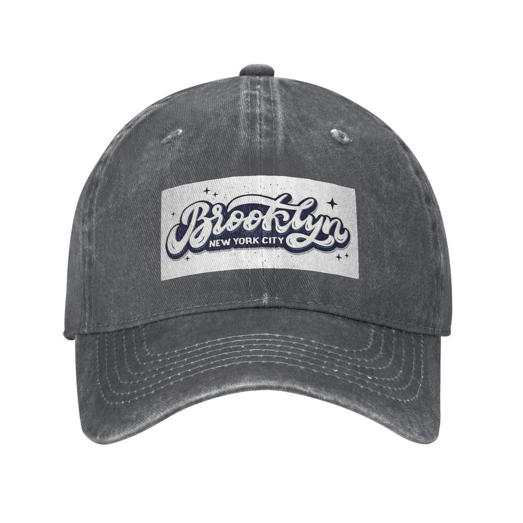 Brooklyn New York Baseball Caps Denim Hats Adjustable Casquette Sports Baseball Cowboy Hat for Unisex Women