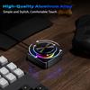 USB +   + 2.4G RGB Volume Control Knob, Three-Mode Multimedia Controller for PC/Gaming