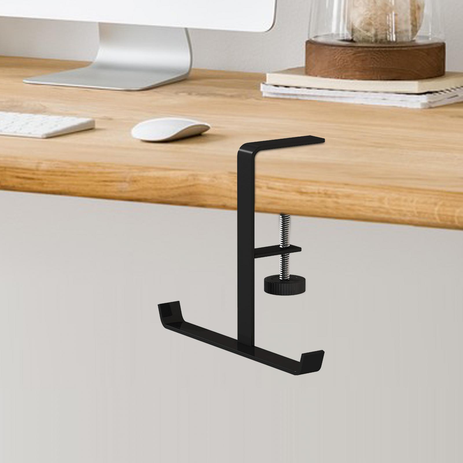 

Table Handbag Hanger Table Desk Hook Multifunctional Space Saving Shopping Bag чёрный