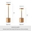 Modern Type-C Touch Desk Lamp: Minimalist I-beam Design with Night Light Functionality
