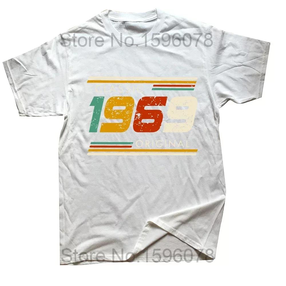 55 Year Old Gifts Vintage 1969 Limited Edition 55th Birthday T Shirt Tee Tops Round Neck Fashion Tshirt Clothing Casual T-shirts