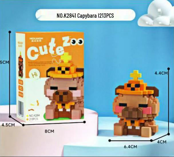 Children's Popular Building Block Dolls - Educational Toys for Kindergarten Boys and Girls