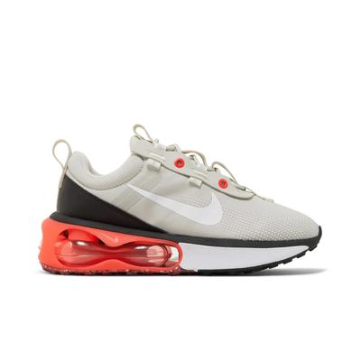Womens Air Max 2021 'Light Bone Flash Crimson' (women's Sizes) Light Bone / White / Flash Crimson Running Shoes DH5103 002