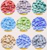 Frosted Iridescent MIYUKI Tila Square Double-Hole Beads, 10g
