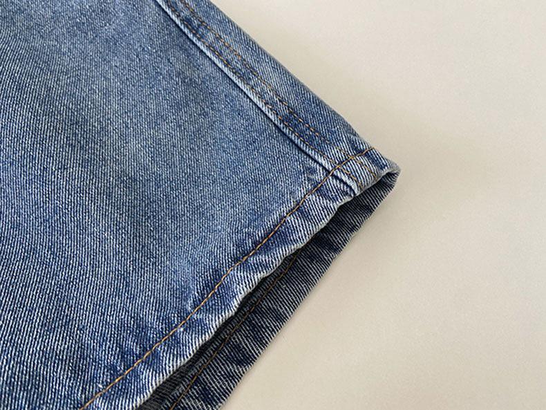 High-Waisted Korean-Style Women's Denim Shorts - Loose, Slimming, Mid-Length Wide-Leg Design for Summer