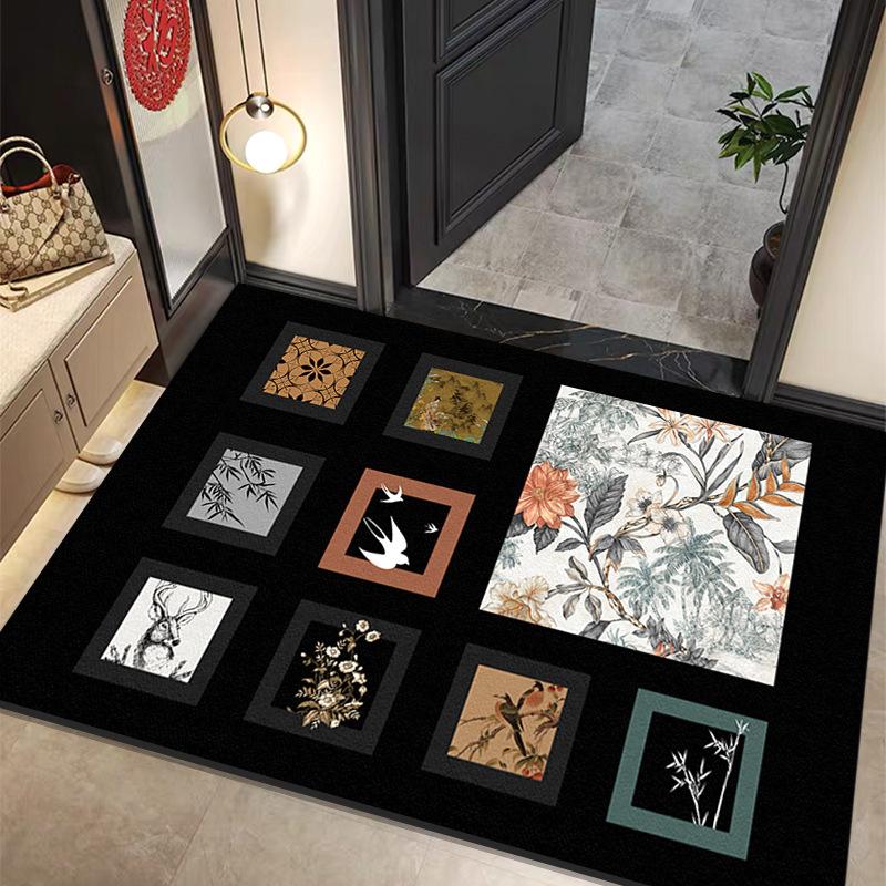 

Коврик для входной двери, противоскользящий коврик для дома, износостойкий, устойчивый к грязи, простой в уходе, входной коврик для ног 40 * 60Cm