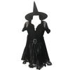 New Halloween New Black Veil Witch Costume, Witch Costume, Temperament Witch Night Ghost Game Costume