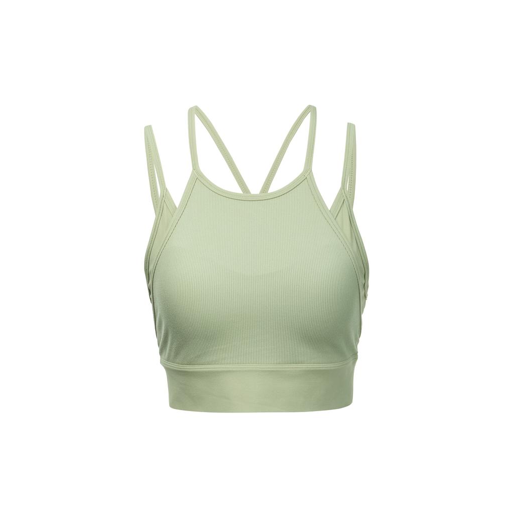 Nike Solid Low-Intensity Support Sports Bra Women Underwear Olive-Green FB2160-386