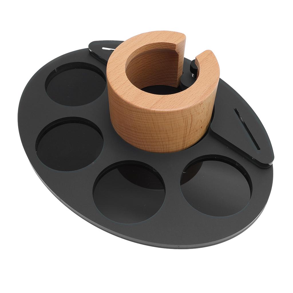 Coffee Tamping Station Organizer Coffee Portafilter Holder for 51mm 53mm 54mm 58mm Portafilter