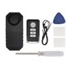 Loud 113dB Wireless Anti-Theft Vibration Motorcycle Alarm Bike Security Remote