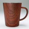 Edelstahlbecher Becher Hohl Doppelwandige Struktur 360ml Set für 2 Personen Spülmaschinenfest Holzdesign Geschenk Ca.. WD-5005AW