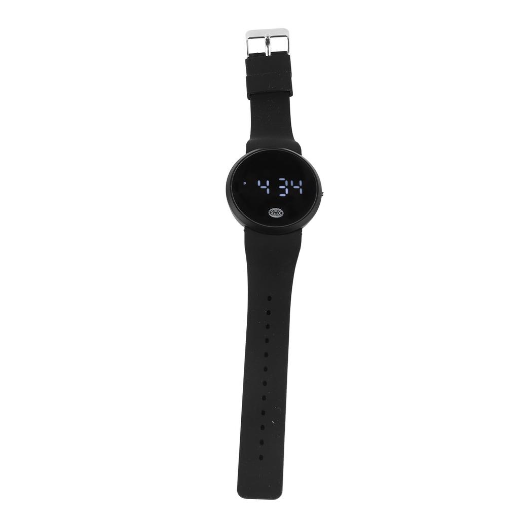 LED Watch Touch Screen Adjustable Stylish Couple Watch for Leisure Sports Business Parties