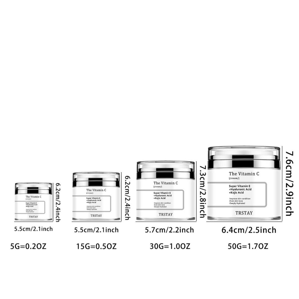 Kojic Acid Vitamin C&E Cream Facial Hydration Vitamin Skin Whitening Cream Cream for Face Skin Care