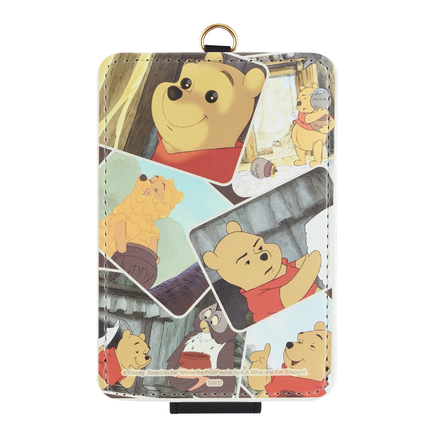 Gourmandise Disney Забавное лицо и костюм Винни-Пух Чехол для карты IC, Забавное лицо DNG-102D