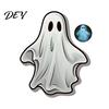 Indoor Outdoor Glass Door Decals Luminous Ghost Wall Stickers for Halloween Decoration, Glow in The Dark PVC Festival Atmosphere Layout Ornaments