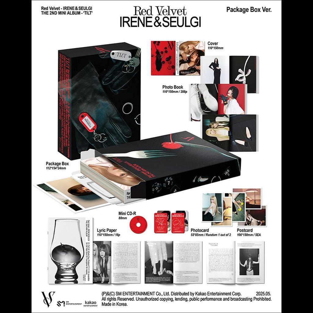 (Package Ver.) Red Velvet IRENE & SEULGI [TILT] 2nd Mini Album