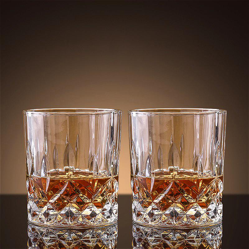 50ml/230ml/250ml/315ml European Style Foreign Wine Glass Luxury Whiskey Glass Juice Milk Beverage Mugs Suitable for Gift Giving