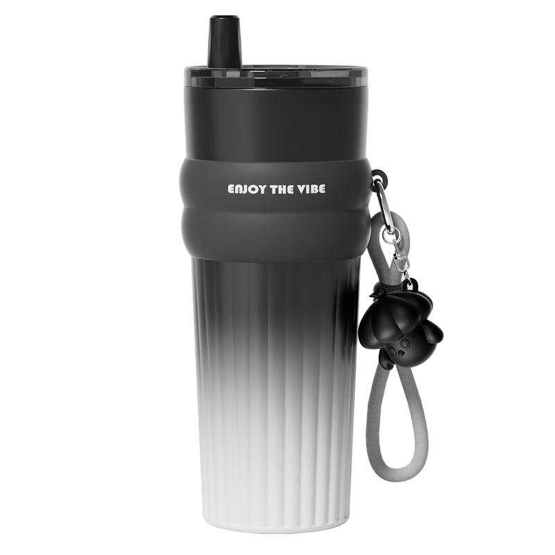 CUPPRO 700ml Insulated Stainless Steel Straw Tumbler