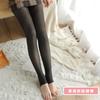 Fleece real skin leggings thickened mesh waist jumpsuit all-in-one pants flight attendant socks leggings women