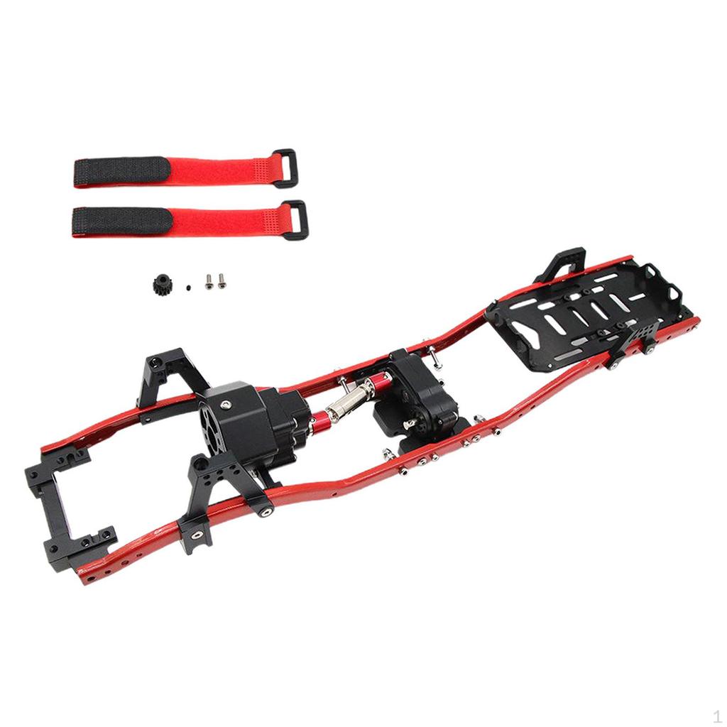 1 13mm Metal Chassis Kits for Axial Scx10 Ii Rc Car Upgrade