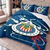 Chivas 3Pcs Bedding Set Duvet Cover With Two Pillowcases For Bedroom Home Decoration