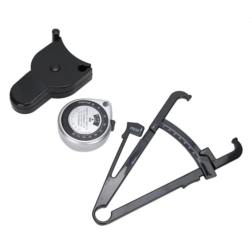 Fat Caliper Body Measuring Ruler Measure Tape for Waist Leg Arm Measurement Tools