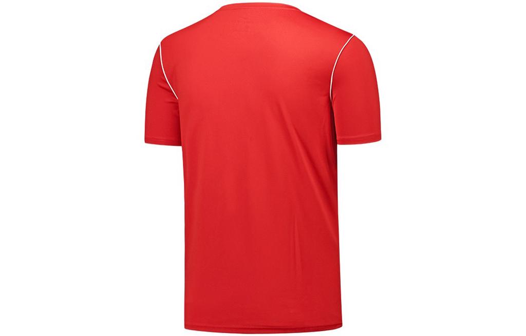 Nike T Shirts Men's Red Crew Neck Moderate Straight Fit BV6883-657