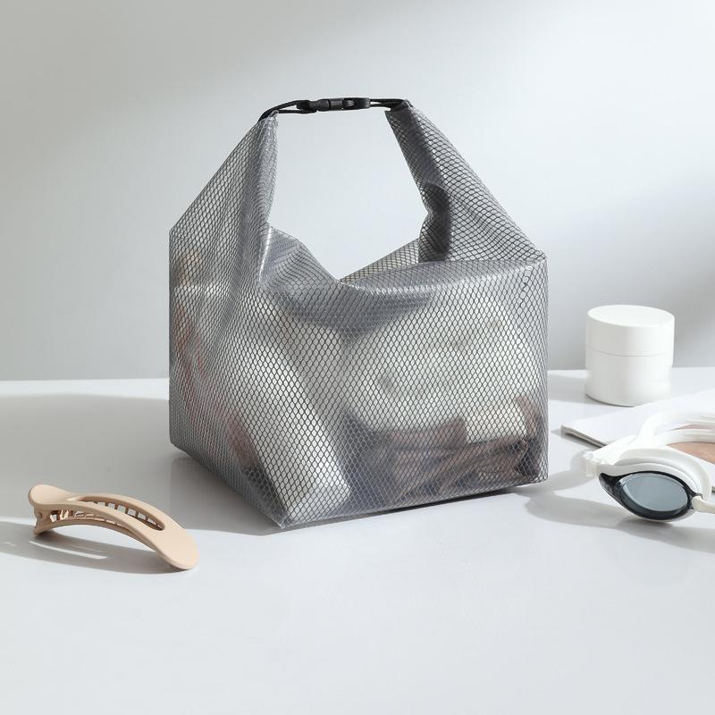 

Высоководонепроницаемая герметичная сумка для плавания большого размера, прозрачная подводная сумка для защиты от влаги, косметичка для хранения, сумка-сумка серый