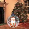 PVC Inflatable Christmas Balls  Giant Light Up Xmas Tree Decorations Outdoor Holiday Yard Lawn Christmas Decoration