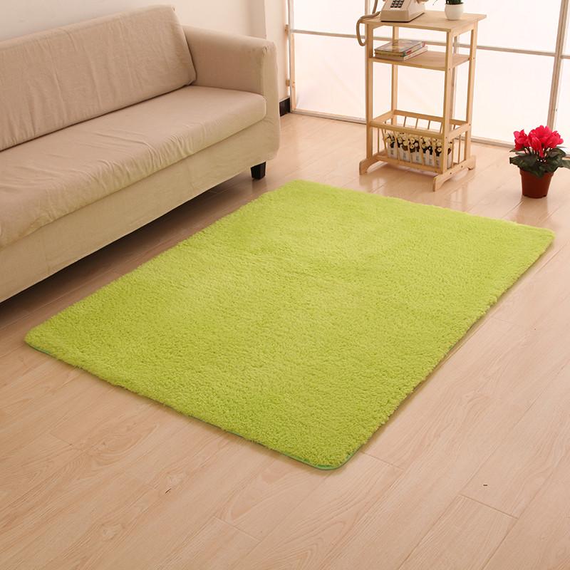 Luxurious Thick Plush Area Rug Machine-woven Non-slip Bath Mat For Bathroom