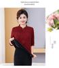 Mid-aged & Elderly Women's Velvet Qipao Top - Warm Winter Layer with Stylish Frog Buttons, Age-Defying Stand Collar