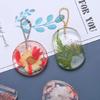Handicrafts Necklace Mold DIY Crafts Keychain Jewelry Pendant Resin Casting Mold