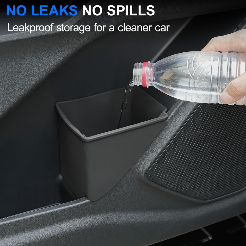 ELECFRESH 2 Compatible with Door Side Trash Can for Package -2025 2026 Ford Explorer,Trash can storage box suitable for Ford Explorer Accessories