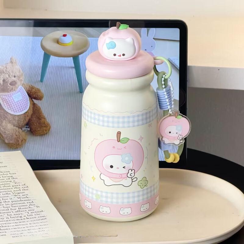 Children's Cartoon Tea Infuser Insulated Water Bottle