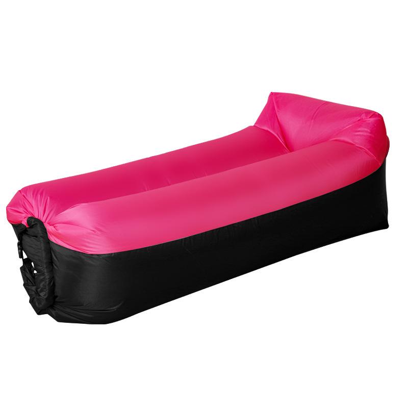 Inflatable Pillow-Style Sofa: Portable, Foldable Outdoor Air Bed for Lazy Lounging