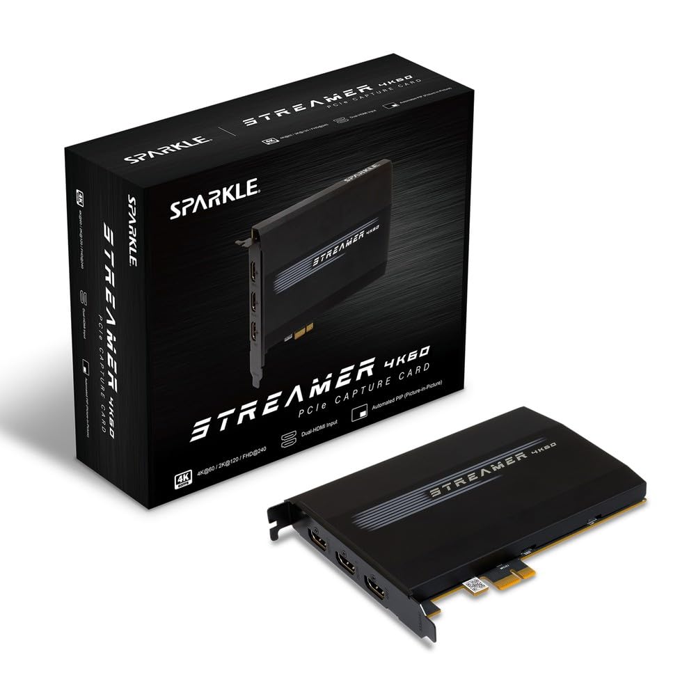 

SPARKLE Streamer 4K60 PCIe Capture Card