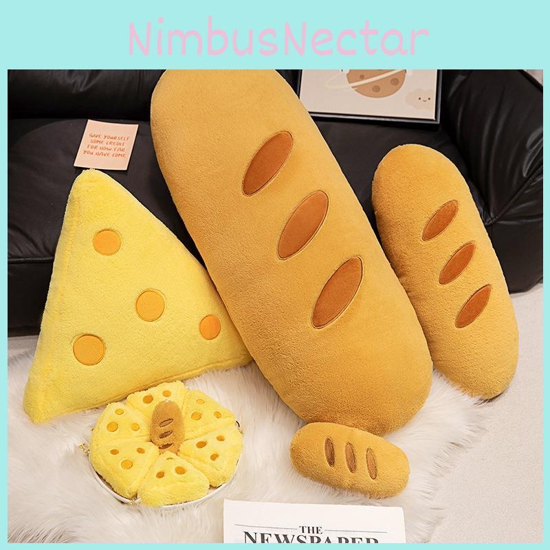 Baguette Simulation Cute Cheese Plush Toy Girls Children Sleep With Gift Dolls