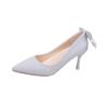 Fashion Work Shoes Women Soft Sole Comfortable Fit Footwear Single Shoes Slim Heels High Heels Shoes for Women