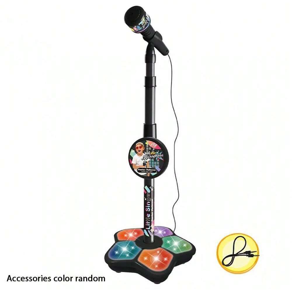 Kids Microphone Stand Toy, Portable Children's Karaoke Electronic, Durable Party Karaoke Microphone Stand, Kids Karaoke Machine