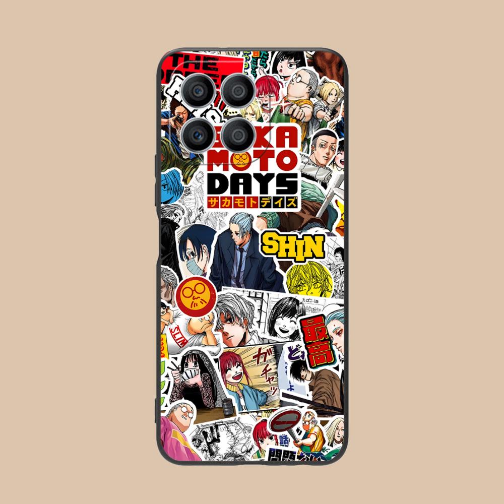 Sakamoto Days Mobile Phone Case for Honor 90 80 70 60 50 30 20 10 9 8 7 Pro S SE Lite 5G Colorful Printing Cover Pretty Cover