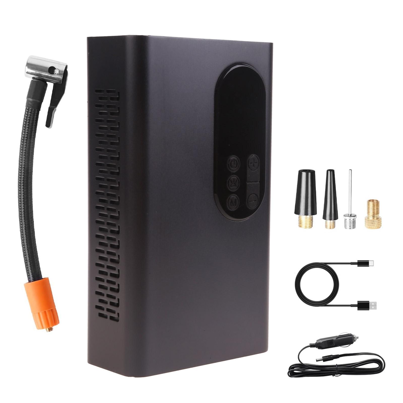 

Электрический беспроводной накачиватель шин, воздушный компрессор, автомобильный мотоцикл, велосипед, электрический надувной насос для шин с цифровым дисплеем